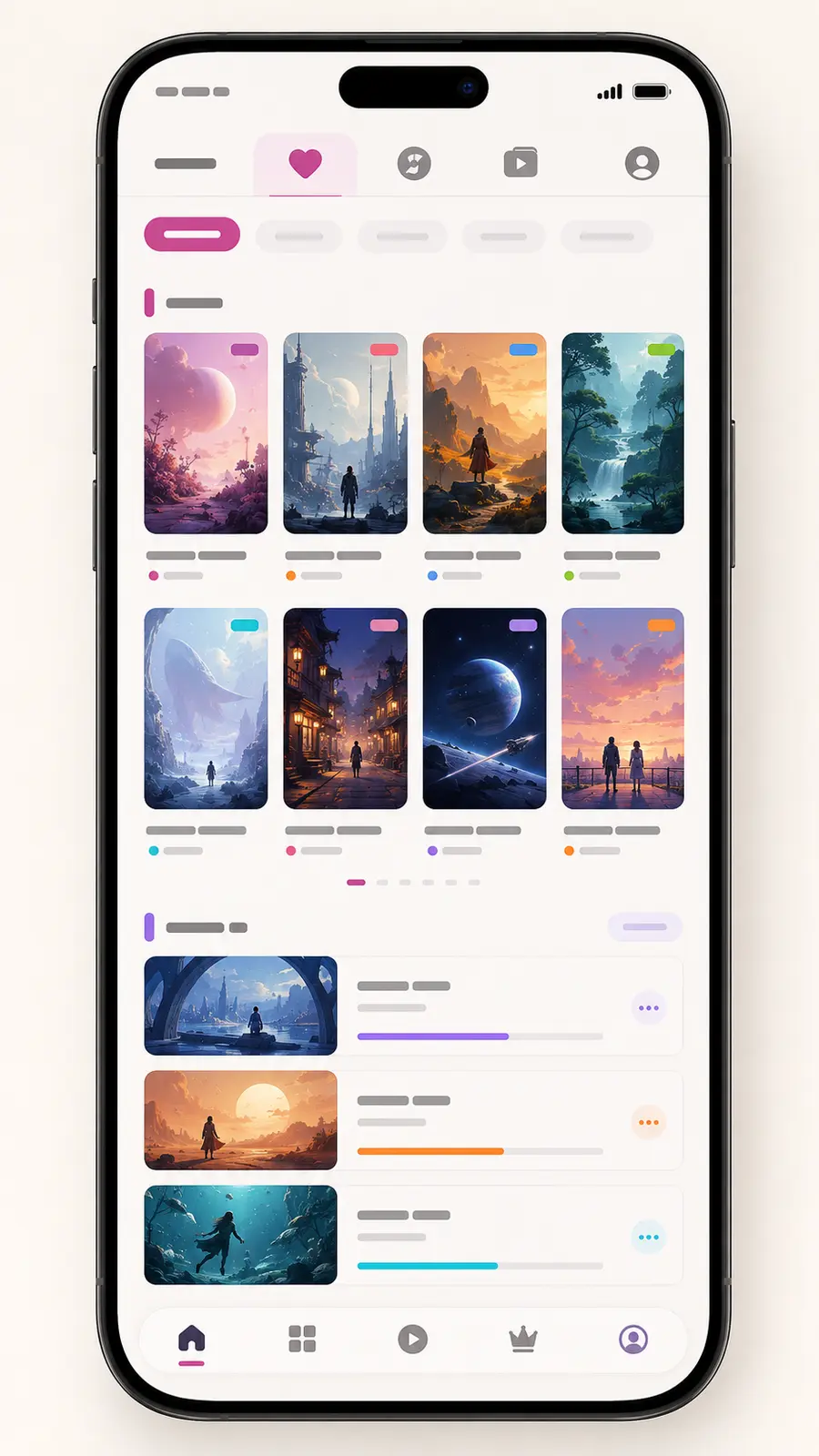 APP 界面示意 2